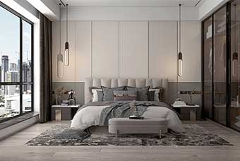 新余现代风格-卧室