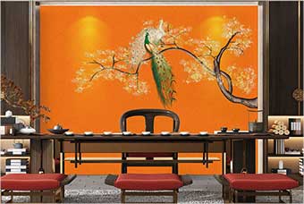 新余森佰汇航空纤维墙咔（春花秋月）