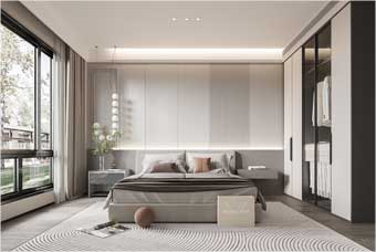 新余卧室空间案例